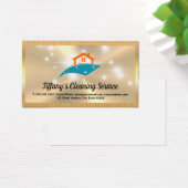 クリーンハウスロゴスパークル |メタリック金ゴールド (デスク)