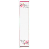 クリーンハートショートテーブルランナー ショートテーブルランナー (正面)