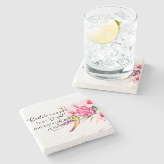 クリーンハート ストーンコースター (横)