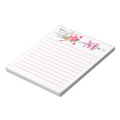 クリーンハート パーソナライズされた ノートパッド (回転)