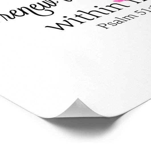 クリーンハート ポスター (角)