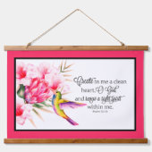 クリーンハート 吊り下げ型タペストリー (正面)