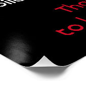 クリーンバスルームありがとうサイン ポスター (コーナー)