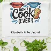 クリーンパーソナライズされたキッチンの秘密 キッチンタオル (折り畳み)