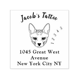 クリーンフォントツリーのゴムスタンプ本当にクリーンとsimp セルフインキングスタンプ