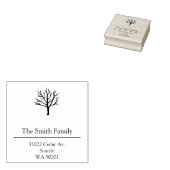 クリーンフォントツリー ラバースタンプ (押印)