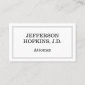 クリーンプロフェッショナル弁護士名刺 名刺 (正面)