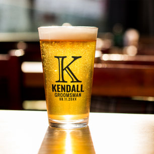 クリーンマンリーモノグラムタイポグラフィグロムスマ結婚ーズ タンブラーグラス