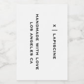 クリーンミニマルシッククールシンプル素晴らしキャンドル フードラベル (シングルラベル)