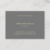 クリーンモダンエレガントデザインプロフェッショナルトレンディー 名刺 (裏面)