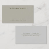 クリーンモダンデザインプロフェッショナルテンプレートトレンディー 名刺 (正面/裏面)