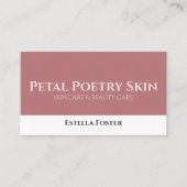 クリーンモダンピスタイリッシュックホワイトプロフェッショナルはっきりした 名刺 (正面)