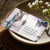 クリーンモダンフォトプロフェッショナル写真家 名刺