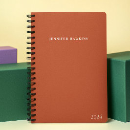 クリーンユニークテラコッタパーソナルウィークリービジネス プランナー手帳