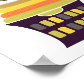 クリーンランドリーアートプリント – ランドリーウォールアート ポスター (角)