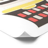 クリーンランドリーアートプリント – ランドリーウォールアート ポスター (角)