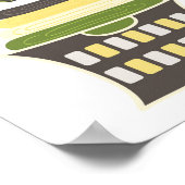 クリーンランドリーアートプリント – ランドリーウォールアート ポスター (角)