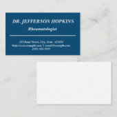 クリーンリウマチ学者名刺 名刺 (正面/裏面)