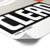 クリーン保 – ヘルスケアWPAプリント- Circa 1937 ポスター (角)