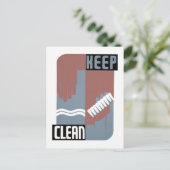 クリーン保 ポストカード (スタンド正面)