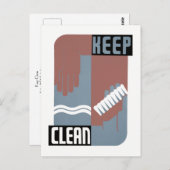 クリーン保 ポストカード (正面/裏面)