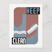 クリーン保 ポストカード (正面)