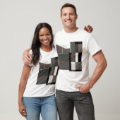 クリーン未来的ミニマリズム – お洒落デザインアート Tシャツ (ユニセックス)