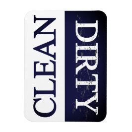 クリーン汚い藍染め食洗機 マグネット