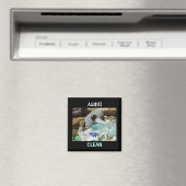 クリーン汚い食器洗浄機磁石食洗機カスタム マグネット (インサイチュ (食洗機))