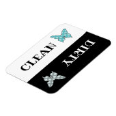 クリーン汚い食洗機蝶 マグネット (左側)