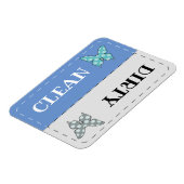 クリーン汚い食洗機蝶 マグネット (左側)