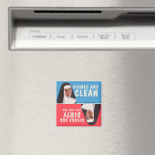 クリーン汚れた食洗機おもしろい修道女 マグネット (インサイチュ (食洗機))