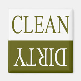 クリーン汚れオリーブグリーン食洗機磁石 マグネット