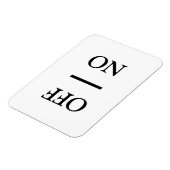 クリーン汚れオン、オフ食洗機洗濯白黒 マグネット (左側)