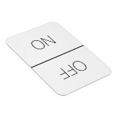 クリーン汚れオン、オフ食洗機洗濯白黒 マグネット (右側)