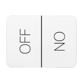 クリーン汚れオン、オフ食洗機洗濯白黒 マグネット (横)