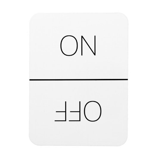 クリーン汚れオン、オフ食洗機洗濯白黒 マグネット (縦)