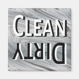 クリーン汚れモダン灰色リバーシブル食洗機 マグネット