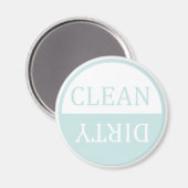 クリーン汚れライトミント食洗機磁石 マグネット (正面/裏面)