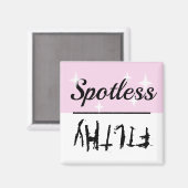 クリーン汚れ汚れ汚れ食洗機磁石 マグネット (正面/裏面)