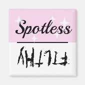 クリーン汚れ汚れ汚れ食洗機磁石 マグネット (正面)