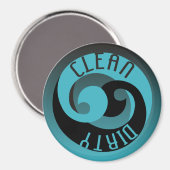 クリーン汚れ磁石3 マグネット (正面/裏面)