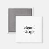 クリーン汚れ磁石 マグネット (正面/裏面)