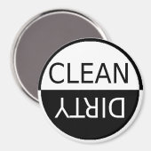 クリーン汚れ簡単磁石を見る食洗機 マグネット (正面/裏面)