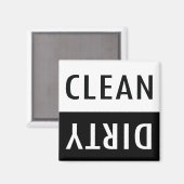 クリーン汚れ食洗機磁石 マグネット (正面/裏面)