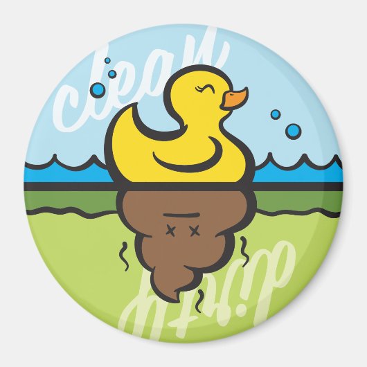 クリーン汚れ食洗機磁石 マグネット (正面)