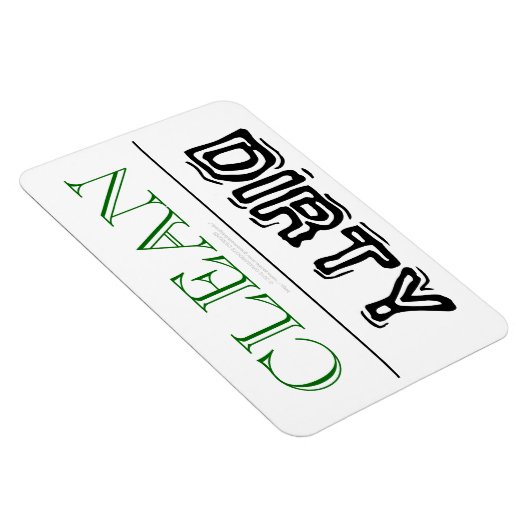 クリーン汚れ食洗機衣類乾燥装数々の置 マグネット (右側)