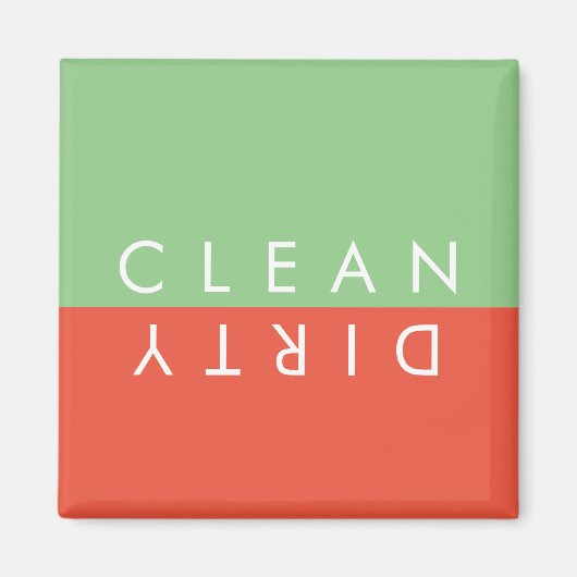 クリーン汚れ食洗機 マグネット (正面)