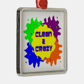 クリーン熱狂すると メタルオーナメント (右)