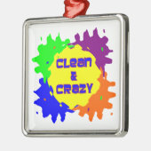 クリーン熱狂すると メタルオーナメント (左)